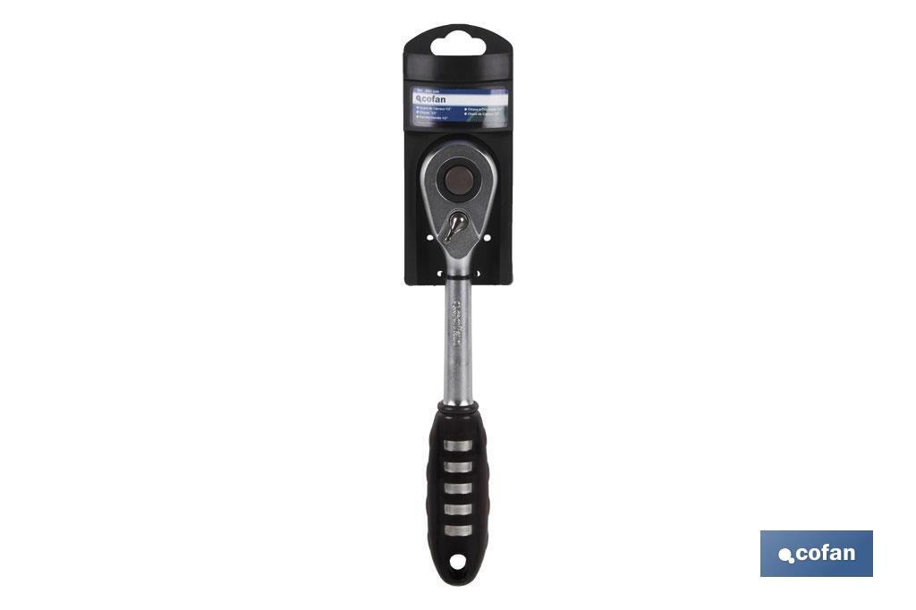 LLAVE DE CARRACA REVERSIBLE 3/8