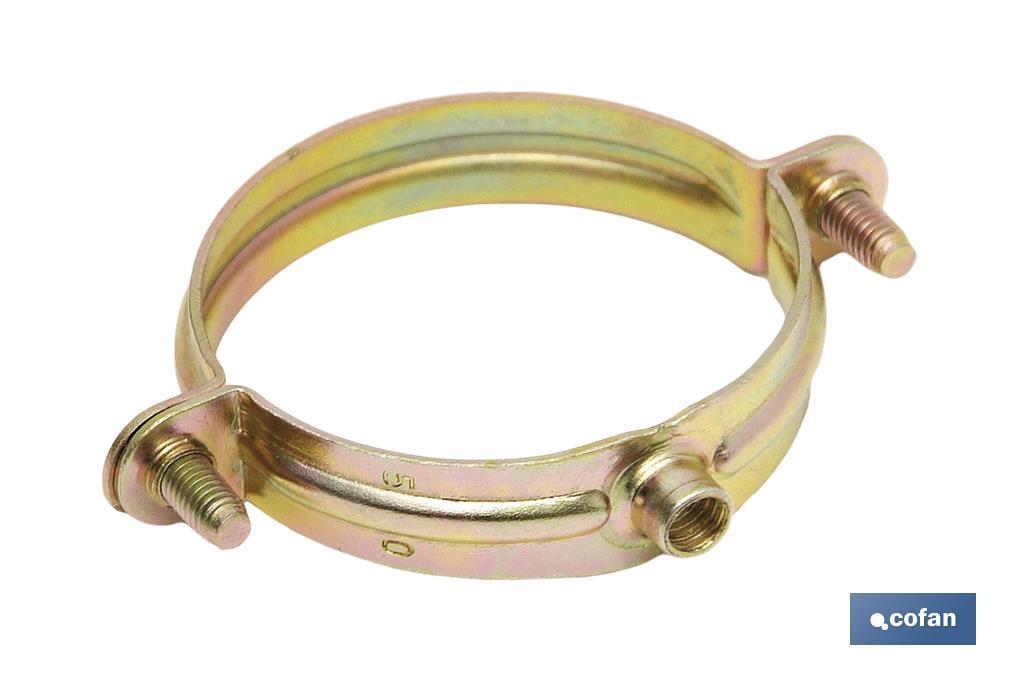 ABRAZADERA METALICA M-6 PARA TUBO 10MM. Venta unitaria