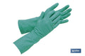 GUANTE VERDE NITRILO T 6,5
