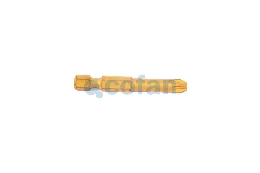 PUNTA DE TITANIO 1/4 50 MM PZ-2 VENTA UNITARIA
