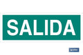 SEÑAL LUMINISCENTE 400X100MM.