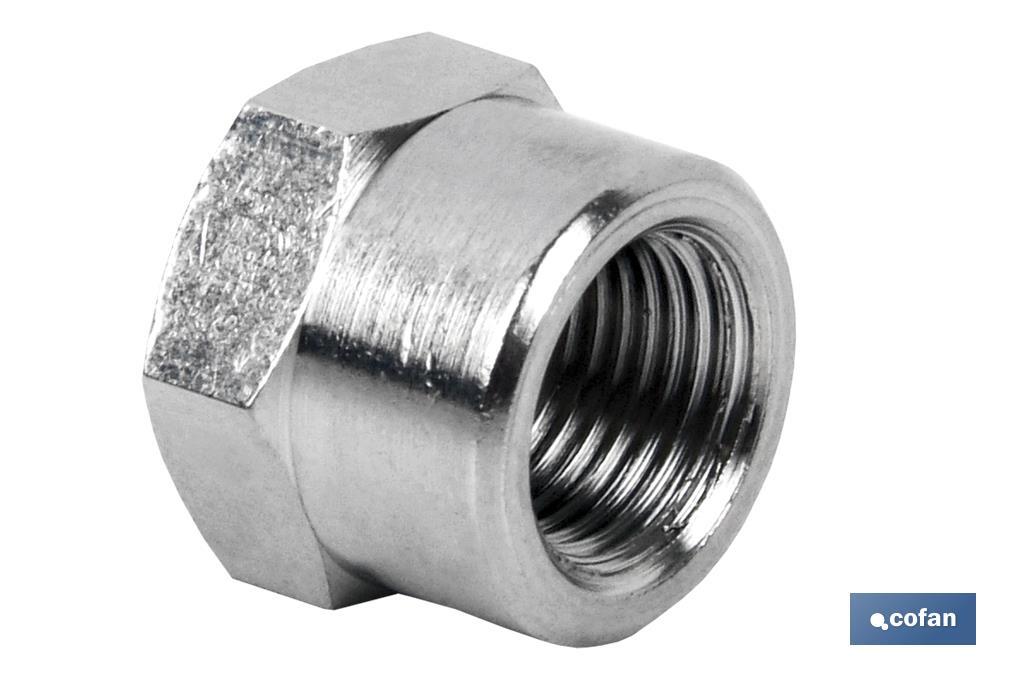 TAPON HEX. ROSCA HEMBRA R-3/4 Venta unitaria