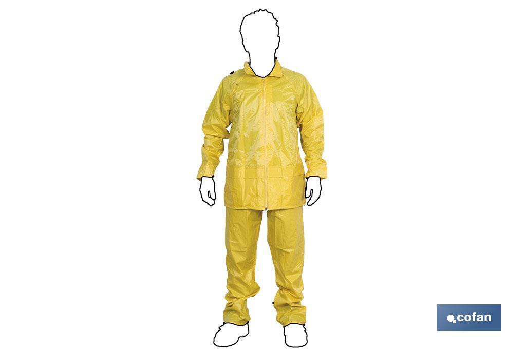 TRAJE AGUA AZUL POLIESTER/PVC TALLA L