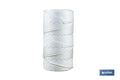 CUERDA TRENZADA DE POLIESTER 6 MM 200 MTS BCO