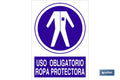 SEÑAL POLIESTIRENO 297X210MM.
