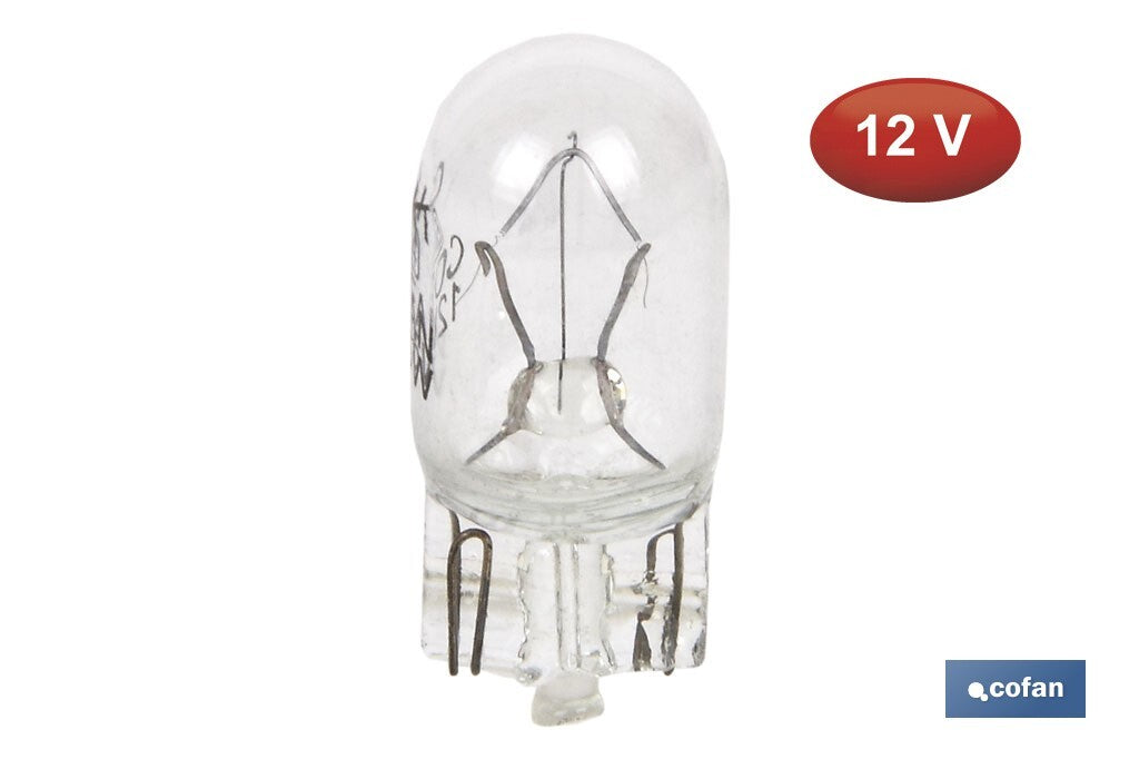 LÁMPARA S/CASQUILLO W5W 12V