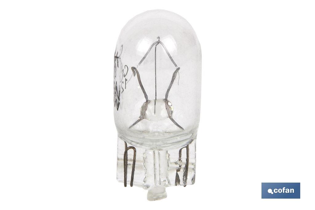 LÁMPARA S/CASQUILLO W5W 12V
