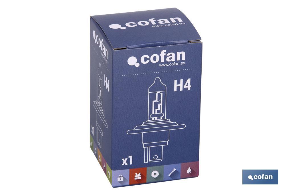 LÁMPARA HALÓGENA H4 (P43t) 24V 75/70W