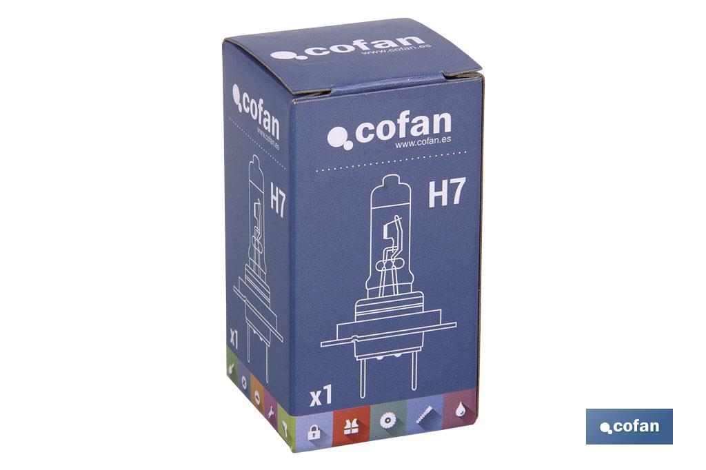 LÁMPARA HALÓGENA H7 (Px26d) 24V 70W