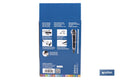 EXPOSITOR DE CÚTER DE ALUMINIO 9 MM 12 UDS.