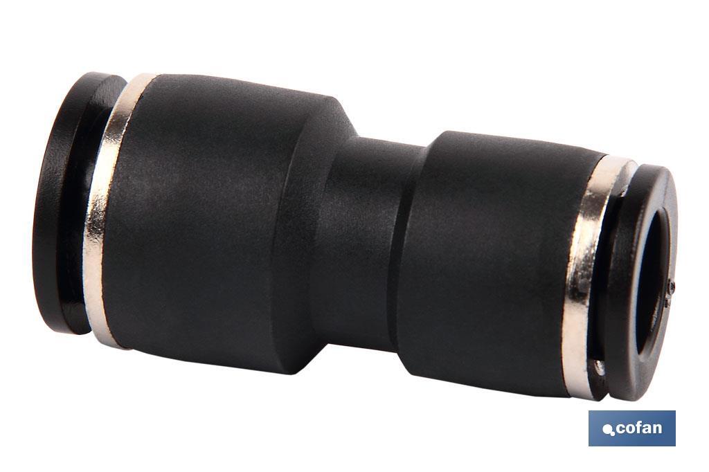 EMPALME RAPIDO REDUCCION PLAST. T-12/10 Venta unitaria