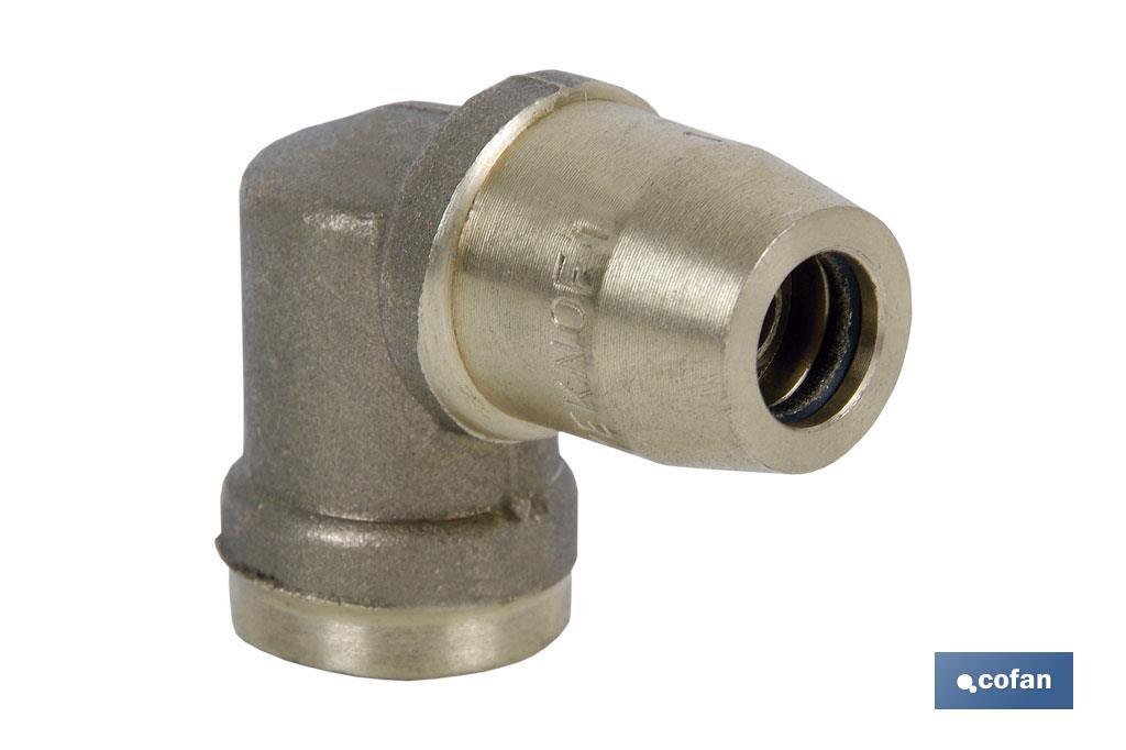 CODO CONECTOR R A5 90º TUBO 6X1