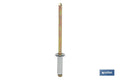 REMACHE ACERO 4 X 30 MM