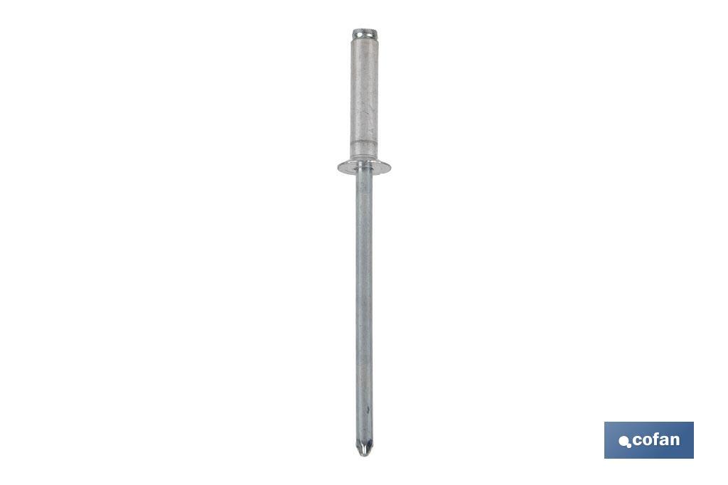 REMACHE ALUM. STAND. AVELLANADO 4 X 18 MM