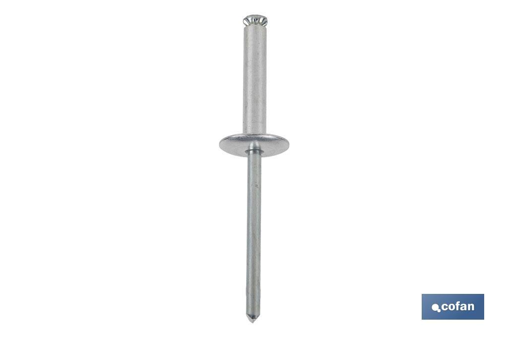 REMACHE FLOR ALA ANCHA 4,8 X 12 MM