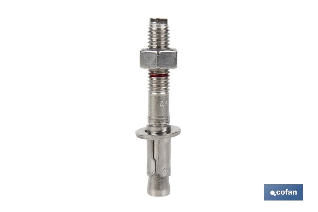 TACO ANCLAJE MTC M 8x75 INOX