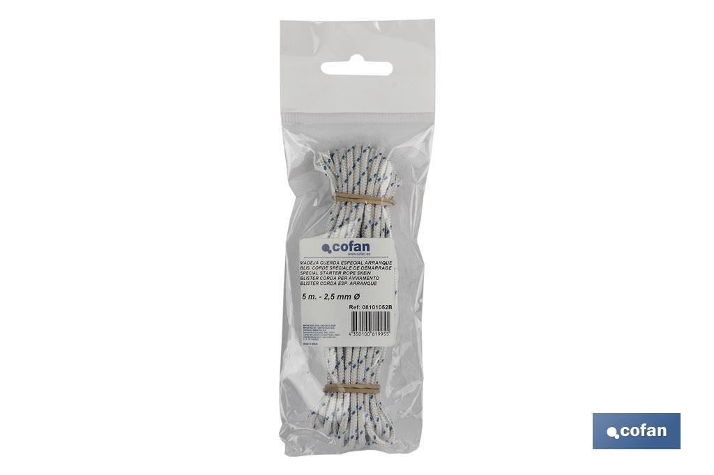 MADEJA CUERDA ESPECIAL ARRANQUE 4MM 5M