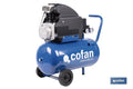 COMPRESOR LUBRICADO MODELO AUSTRO 230V 24L/2HP