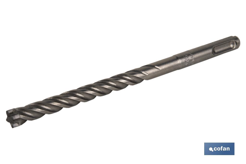 BROCA SDS PLUS PARA HORMIGÓN ARMADO 05 X 115 MM