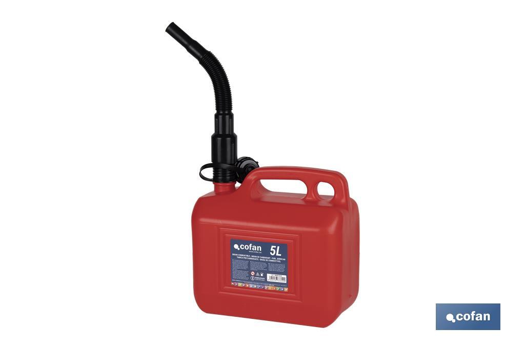 BIDÓN DE COMBUSTIBLE 5 L