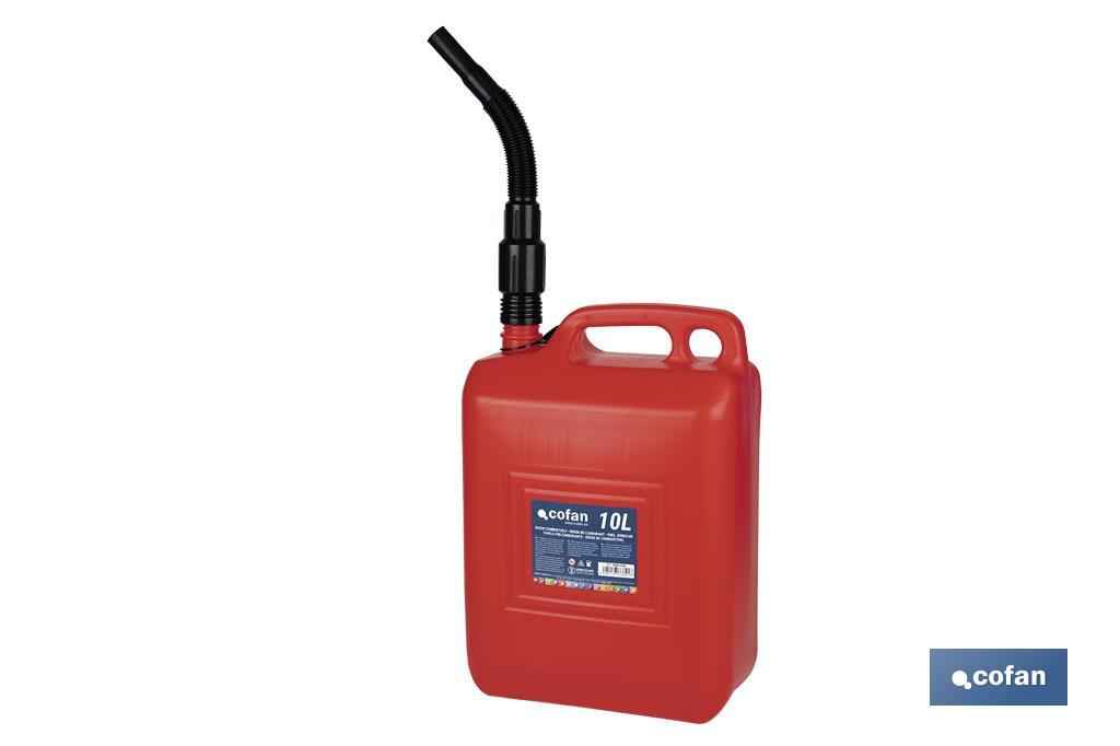 BIDÓN DE COMBUSTIBLE 10 L VENTA UNITARIA