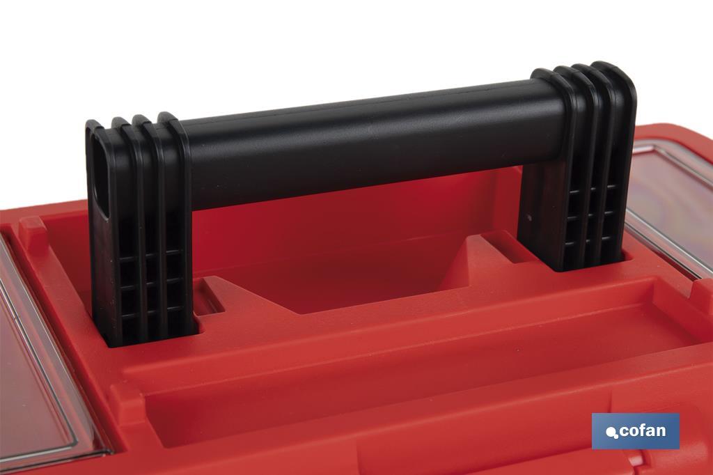 CAJA DE HERRAMIENTAS SEMI-PROFESIONAL 296 X 177 X 155 MM