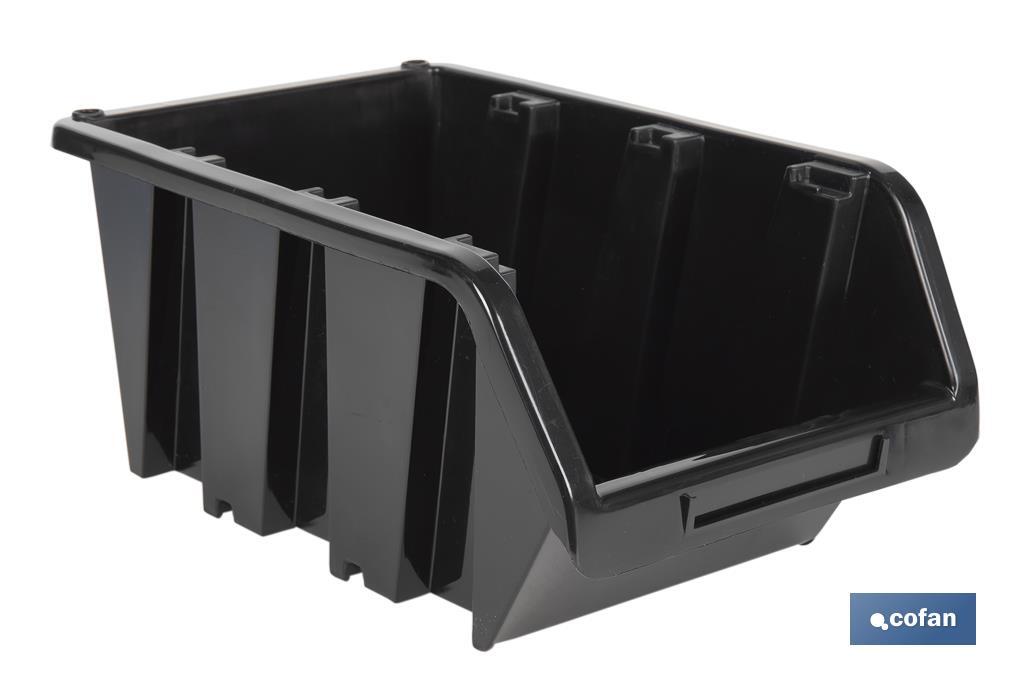 GAVETA NEGRA 155 X 100 X 70 MM