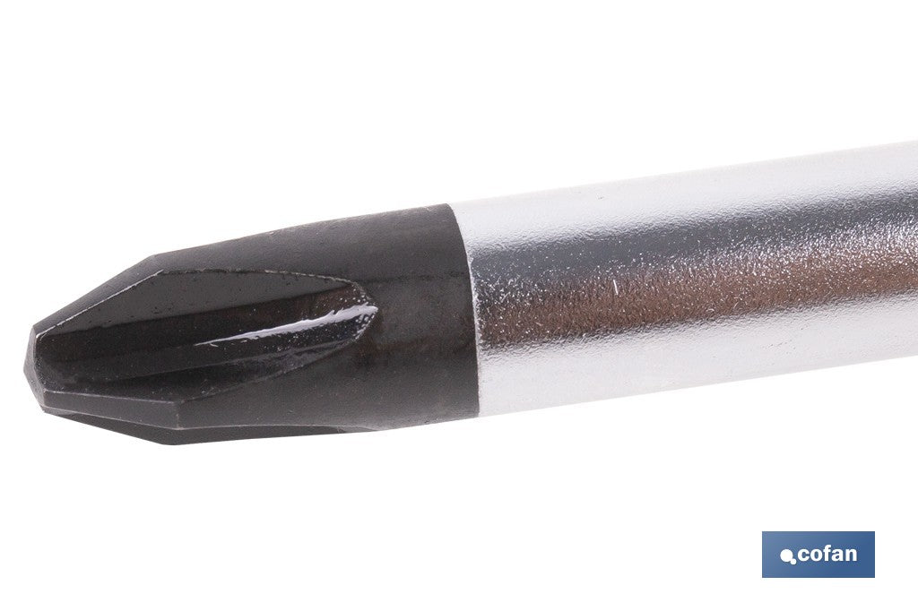 DESTORNILLADOR GRIPFORCE CR-V-MO CON HEXÁGONO PH3 X 125