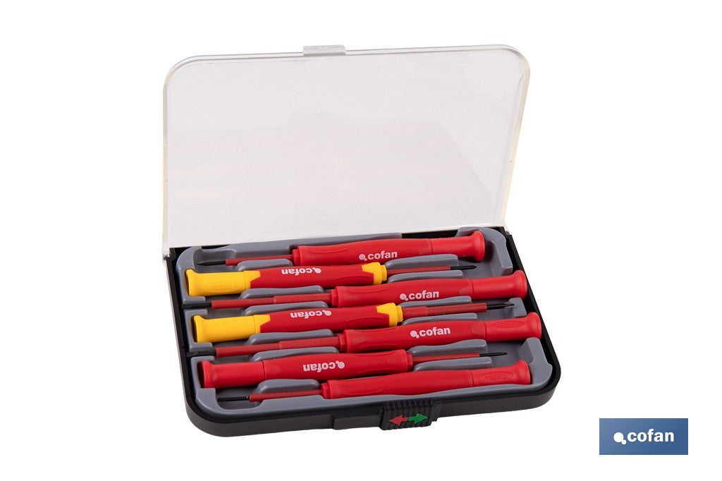 SET DE DESTORNILLADORES DE PRECISIÓN GRIPFORCE 7 UDS