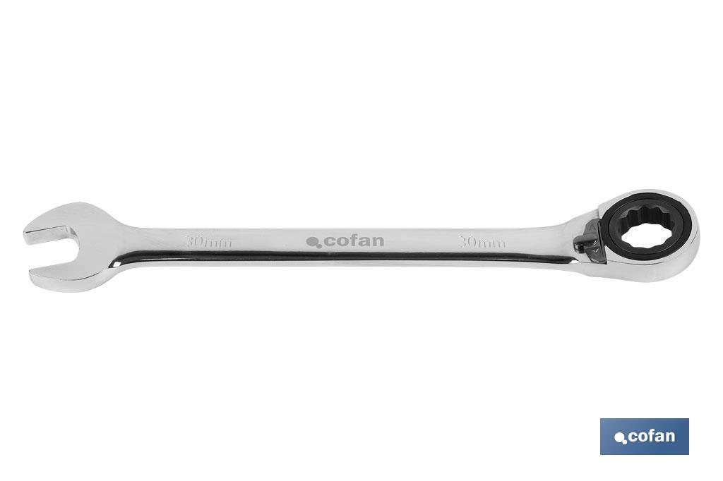 LLAVE COMBINADA CARRACA REVERS. 15MM