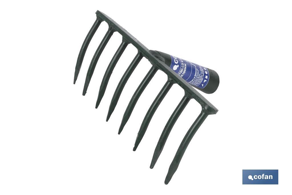 RASTRILLO 16 PUAS FORJADO 500X100MM