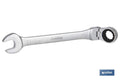 LLAVE COMBINADA ARTICULADA 180º DE CARRACA 14mm