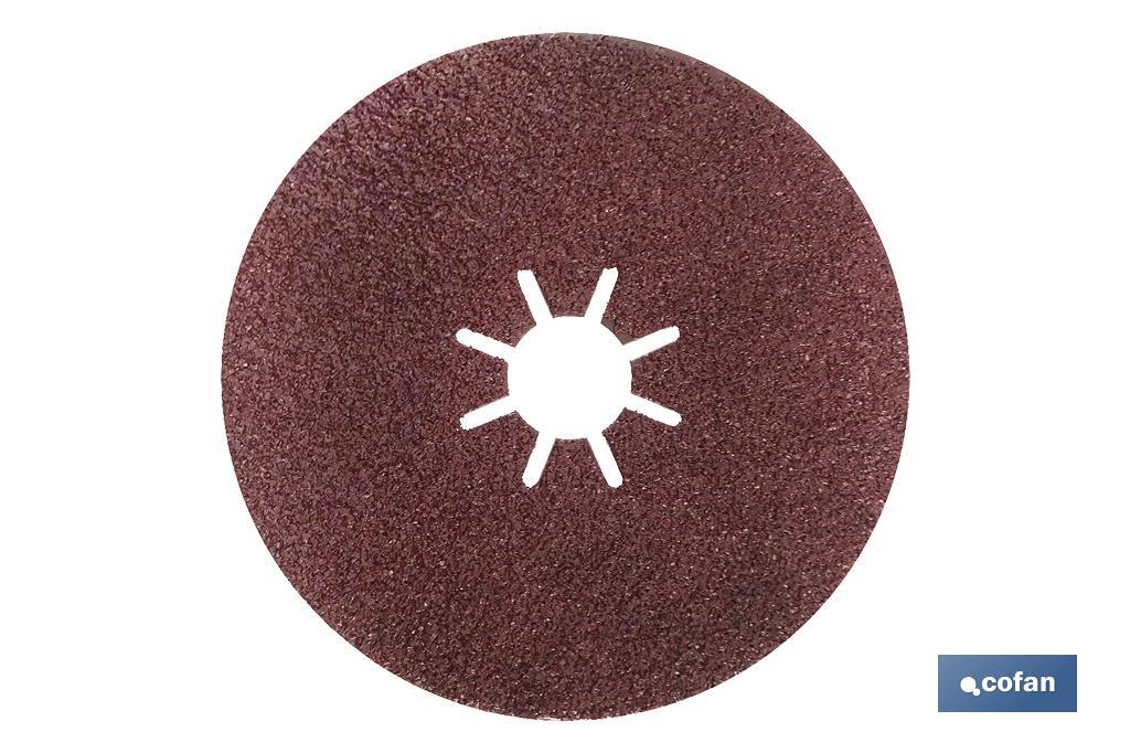 DISCO FIBRA 178 MM. - GRANO 24 Venta unitaria