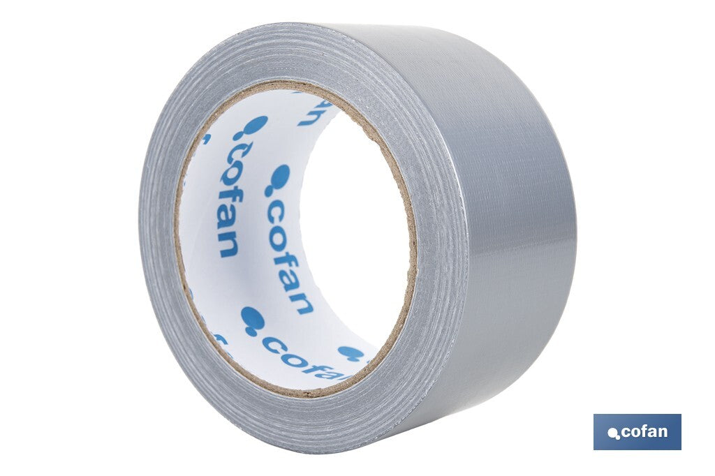 CINTA AMERICANA GRIS 180 MICRAS 50 MM X 25 M