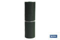 MALLA PLAST. CUADRADA JARDIN 20mm VERDE 1x25m