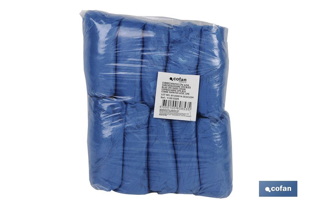 CUBREZAPATO AZUL CPE