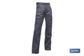 PANTALON TRABAJO SERVET 245 gms/m GRIS T-60