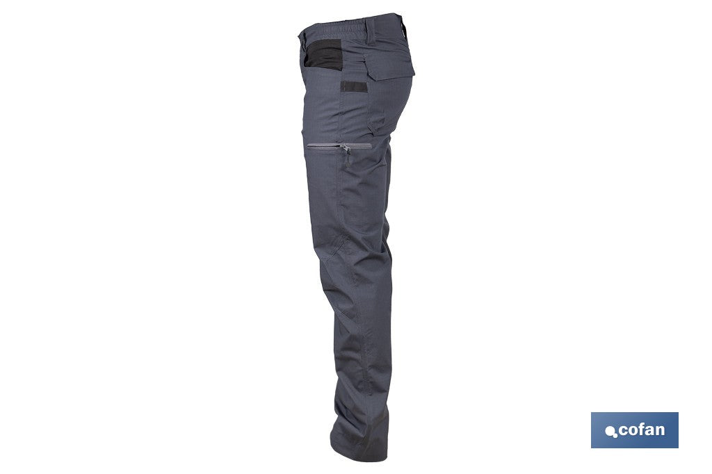 PANTALÓN DE TRABAJO LOKI ELASTANO 215 G/M2 GRIS ANTRACITA TALLA 62
