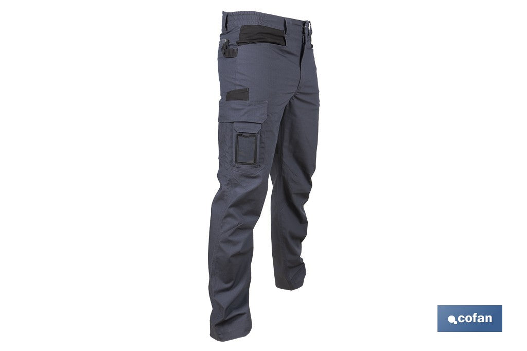 PANTALÓN DE TRABAJO LOKI ELASTANO 215 G/M2 GRIS ANTRACITA TALLA 62