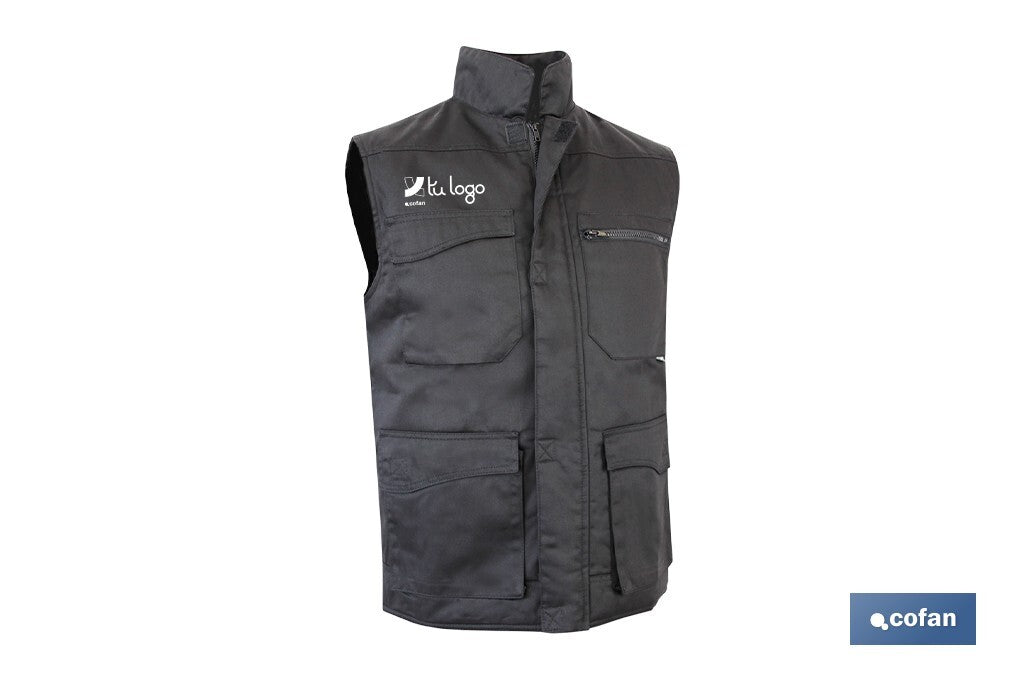 CHALECO MULTIBOLS. ACOLCHADO COLT 245gms/m NEGRO T-XL
