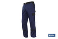 PANTALON TRAB. FLEX. JANO SLIM FIT MARINO/NEGRO T-46