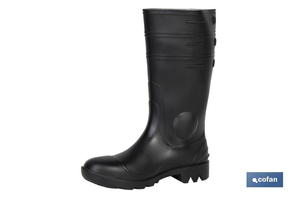BOTA AGUA ALTA SEGUR. S-5 NEGRA T-47