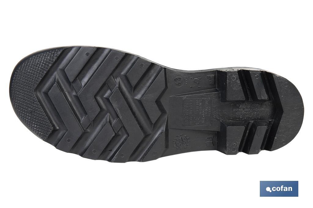 BOTA AGUA ALTA SEGUR. S-5 NEGRA T-47