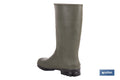 BOTA ALTA DE AGUA PVC VERDE TALLA 36