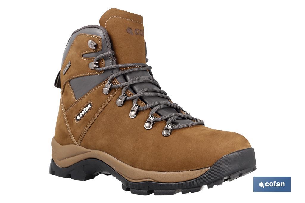 BOTA DE MONTAÑA NOBUCK MARRÓN MODELO TIBET TALLA 45