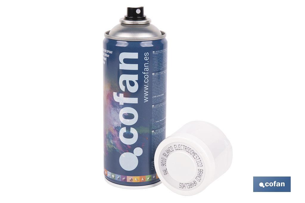 PINTURA ACRIL. 400ML 9010EL-BLANCO ELECTROD.