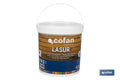 LASUR PROTECTOR AL AGUA PARA MADERA MATE NOGAL 4 L