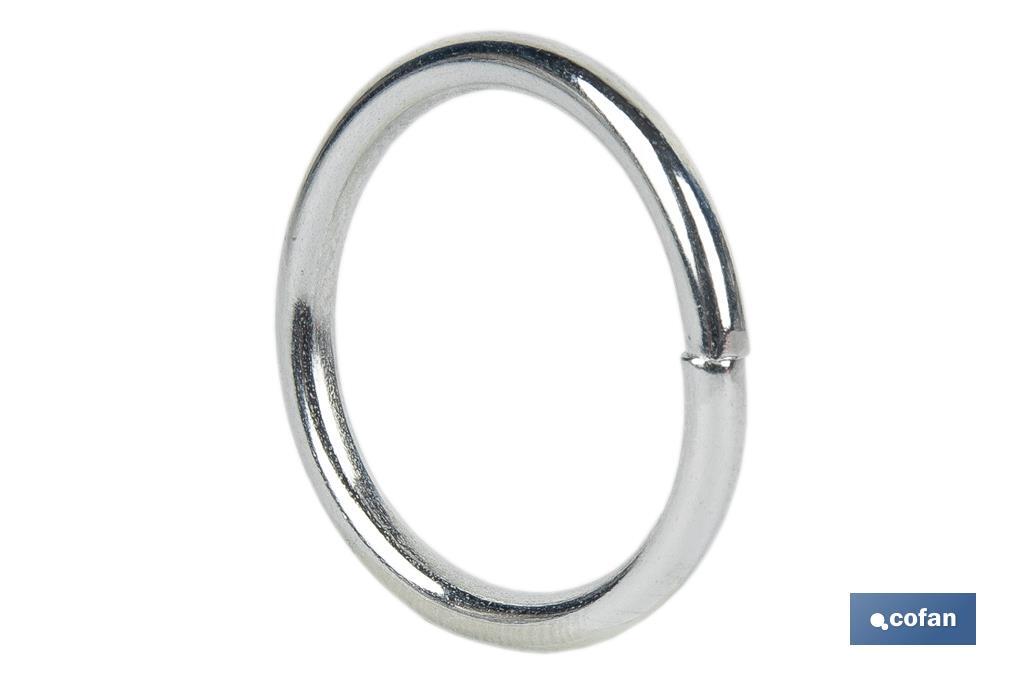 ANILLA SOLDADA M-4x25