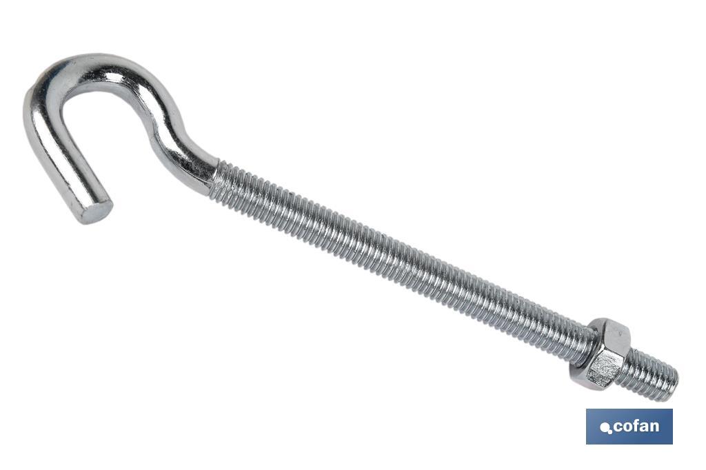 CANCAMO CON TUERCA M-6X50