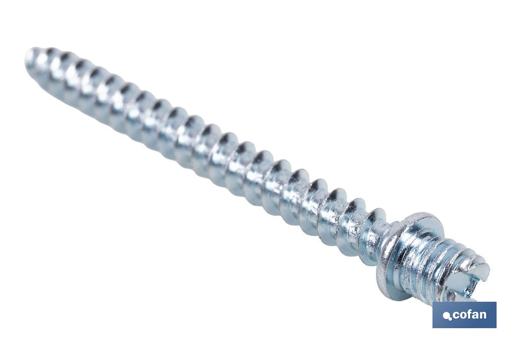 TIRAFONDO PARA ABRAZADERA METALICA 6X30 Venta unitaria